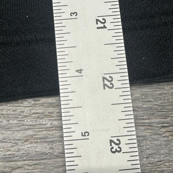 Nike Sportswear Club Fleece Black Womens XS 1/4 Zip Big Swoosh Spellout Hoodie - Picture 7 of 12